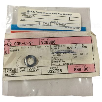 New Holland Washer Part # V26386