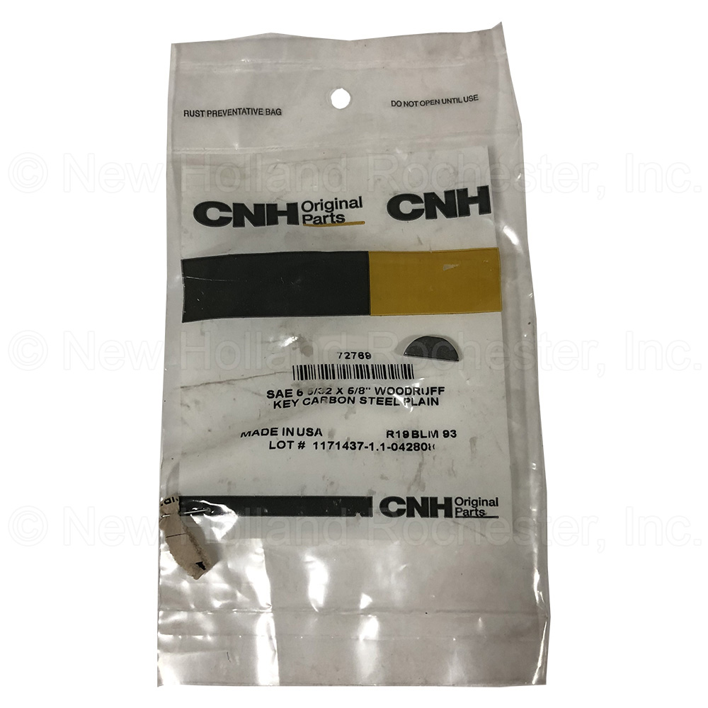 New Holland 5/32" x 6/8" SAE 6 Woodruff Key Part # 72769