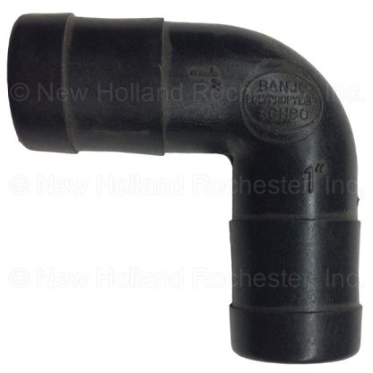 Banjo 1" 90-Deg Poly Hose Barb Elbow Part # HBEL100-90