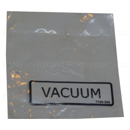 Kinze Vacuum Decal Part # G7100-509