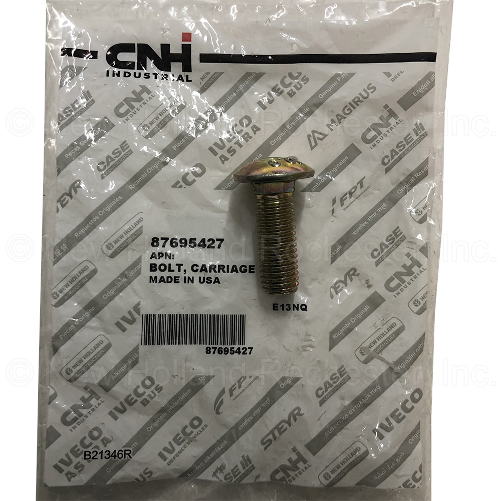 New Holland Carriage Bolt Part # 87695427