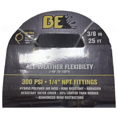 New Holland 3/8" 300 PSI 25 Ft X-Stream Hi-Flex Air Hose Part # BCNH42010033