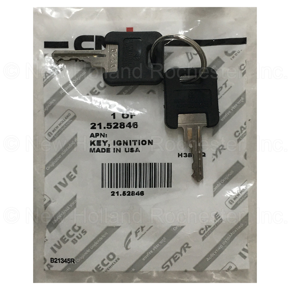 New Holland Ignition Key Part # 21.52846