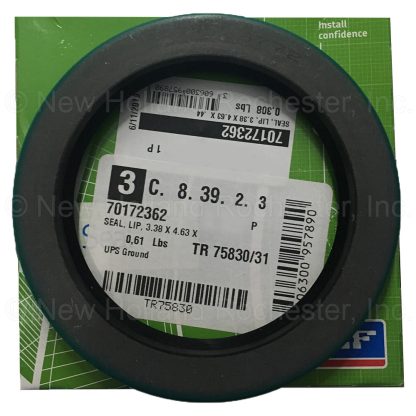 Kuhn Krause 3.38" x 4.63" x 0.44" Lip Seal Part # 70172362