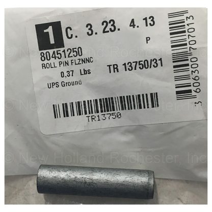 Kuhn Krause Roll Pin Part # 80451250