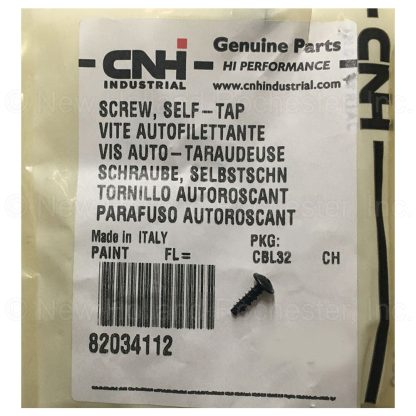 New Holland Self-Tap Screw Part # 82034112