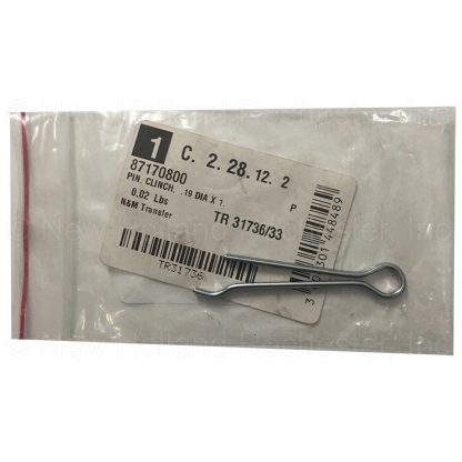 Kuhn Krause 0.19" Dia x 1.5" Long Clinch Pin Part # 87170800