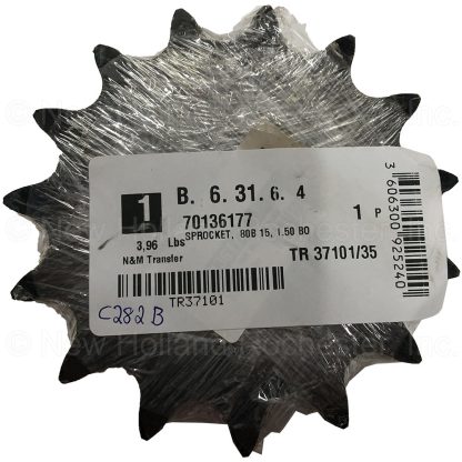 Kuhn Knight 1.50" Bore 15-Tooth Sprocket Part # 70136177