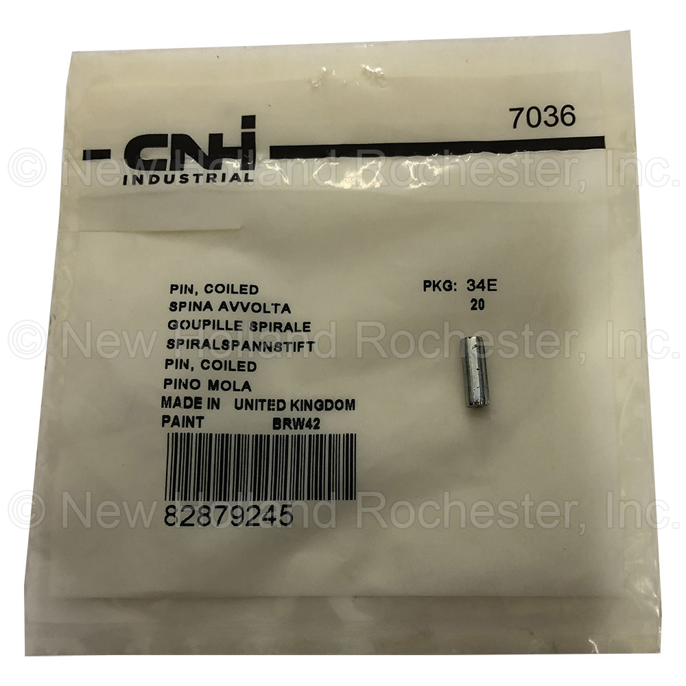 New Holland Coiled Pin Part # 82879245