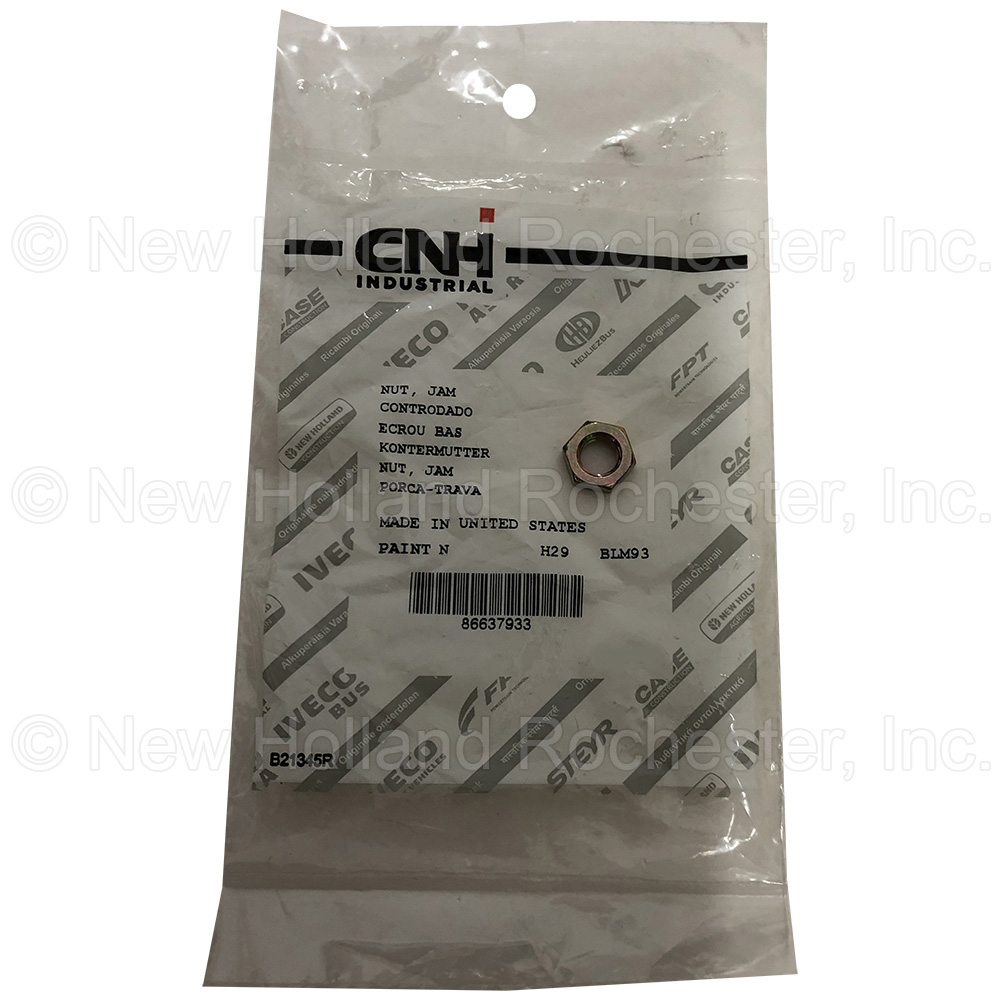 New Holland Jam Nut Part # 86637933