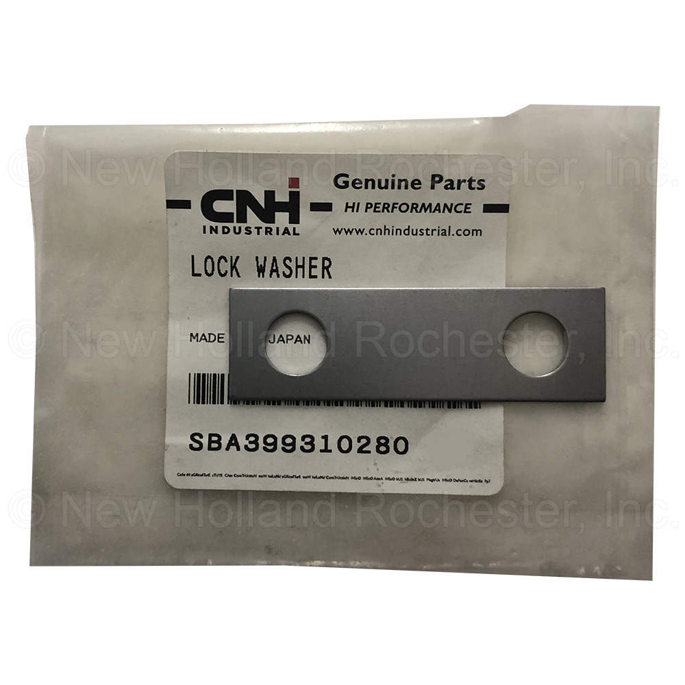 New Holland Plate Part # SBA399310280