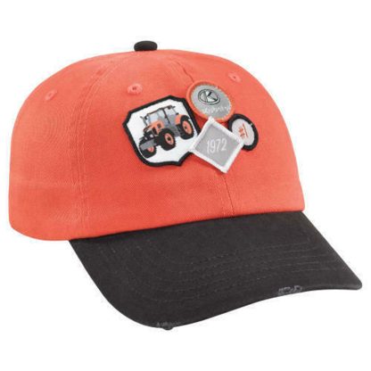 Kubota Youth Orange and Black Hat Part # 351803