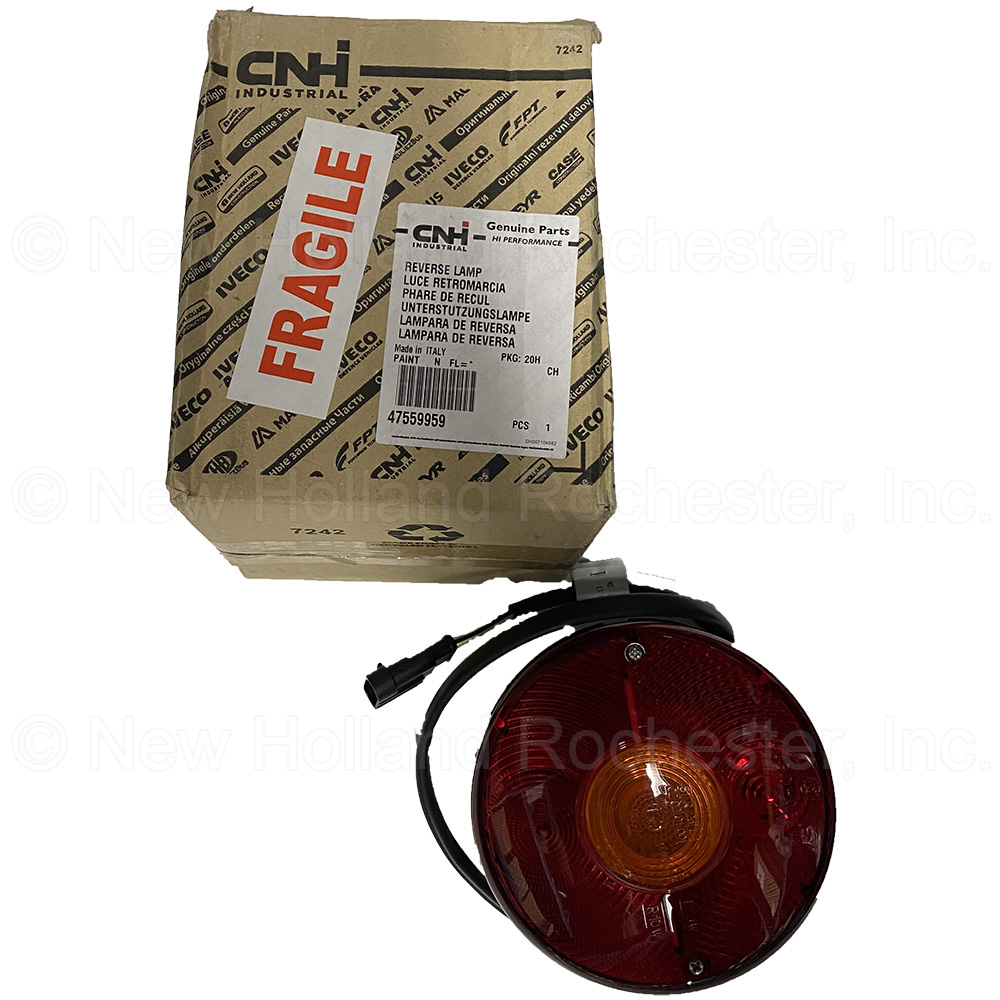 New Holland Reverse Lamp Part # 47559959