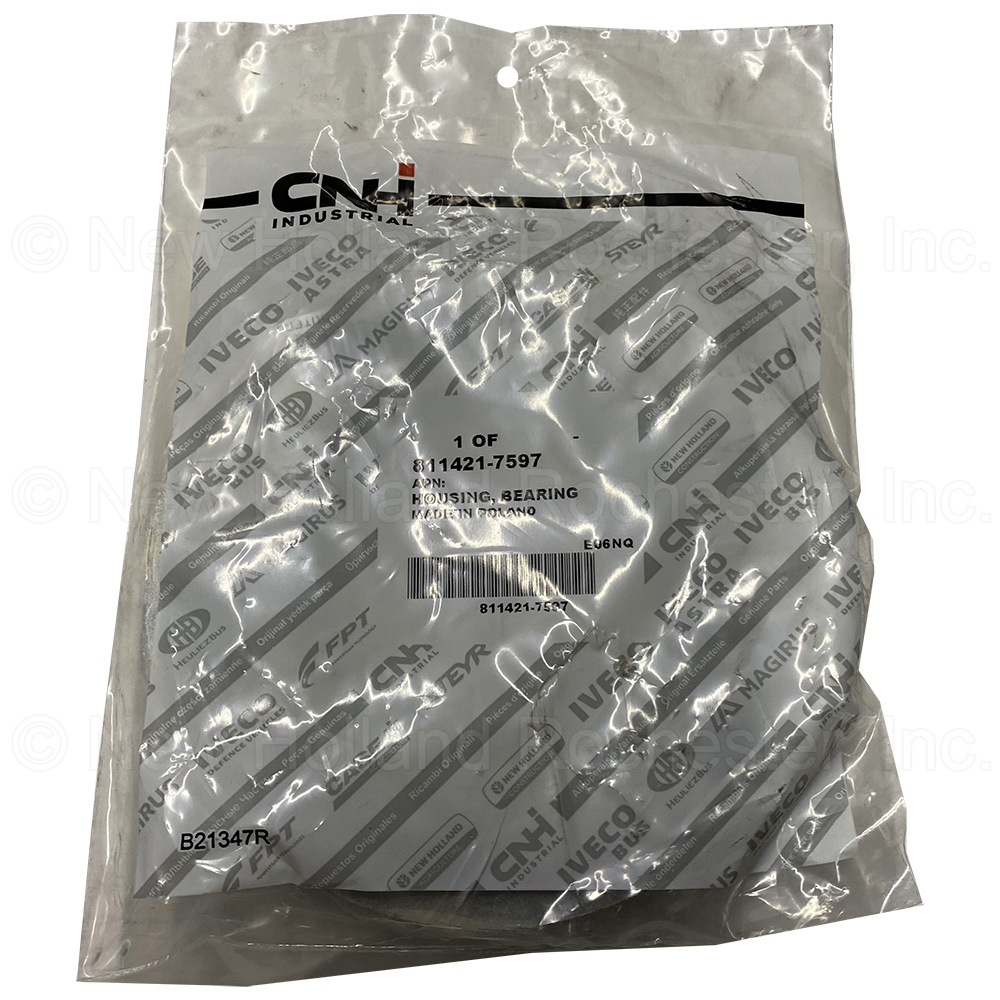 New Holland Bearing Housing Part # 811421-7597 - Image 2