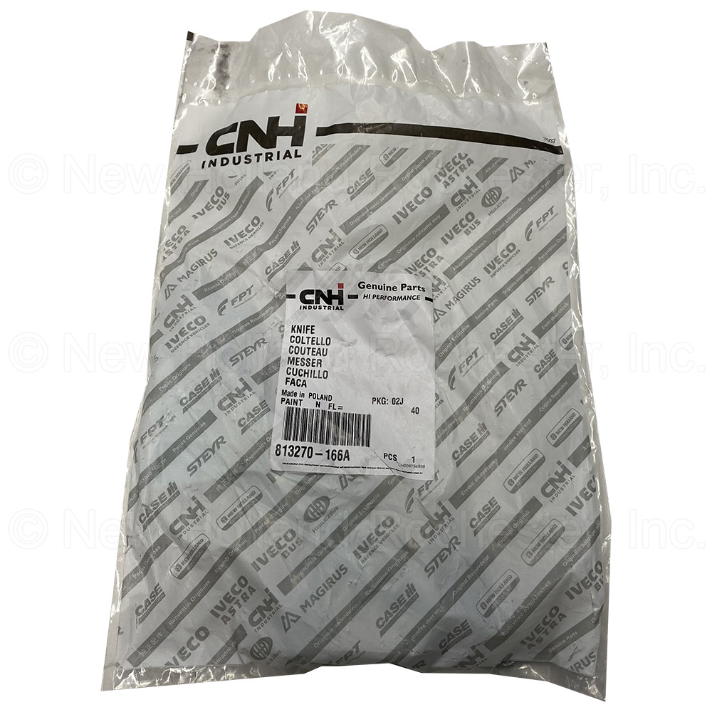 New Holland Knife Part # 813270-166A - Image 2
