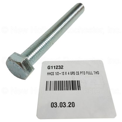 Kinze 1/2"-13 x 4" Grade 5 Hex Head Cap Screw Part # G11232