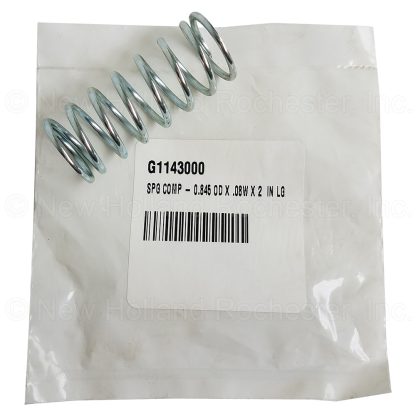Kinze 0.845" OD x 0.08" W x 2" L Compression Spring Part # G1143000