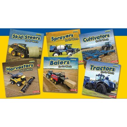 New Holland Farming Books for Children Set of 6 Part # GOTOWORK