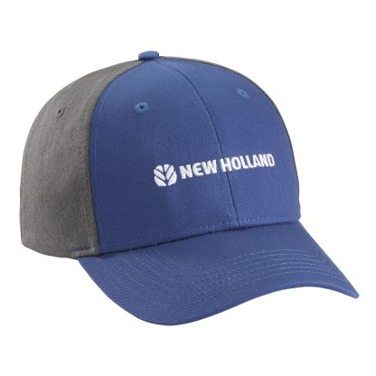 New Holland Blue and Gray Hat Part # NH366104