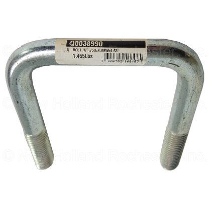Kuhn Krause "A" Style U-Bolt 0.75"D x 4.06" W x 4.62" L Part # Q0038990