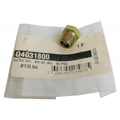 Kuhn Krause 45-80 PSI Pressure Relief Valve Part # Q4031800