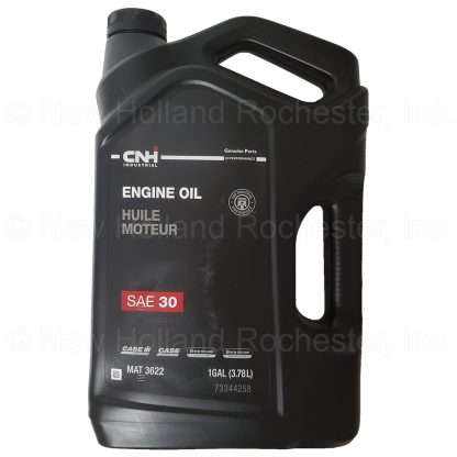 CNH Industrial 1 Gal Engine Oil SAE 30 MAT 3623 Part # 73344258
