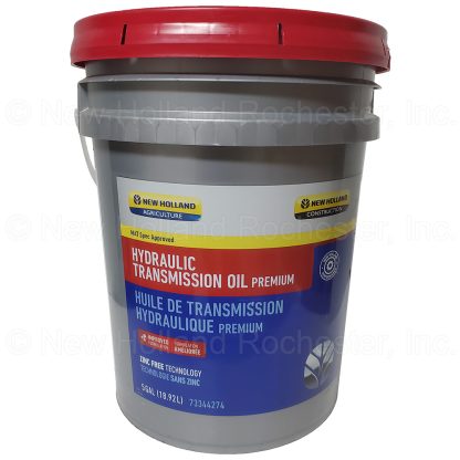 New Holland 5 Gal Hydraulic Transmission Oil Premium Part # 73344274