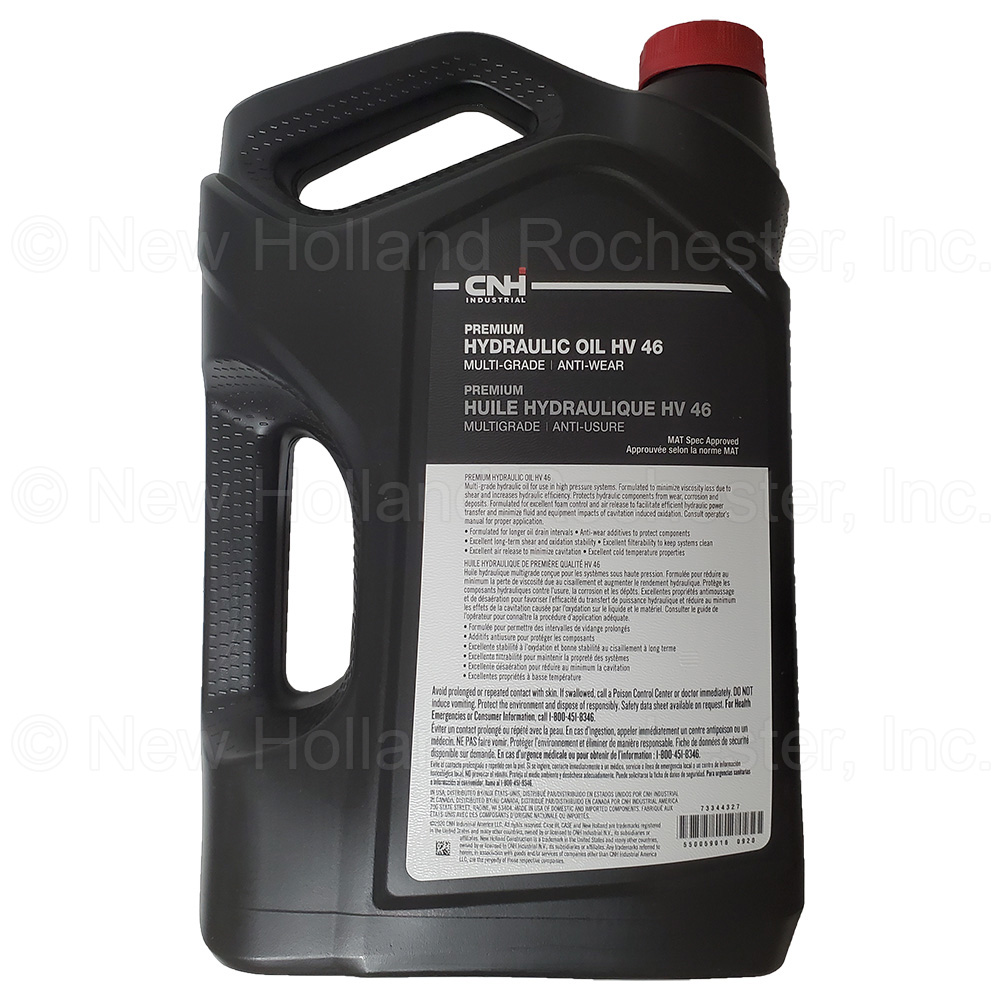 CNH Industrial 1 Gal Premium Hydraulic Oil HV 46 MultiGrade AW MAT3530B Part 73344327 New