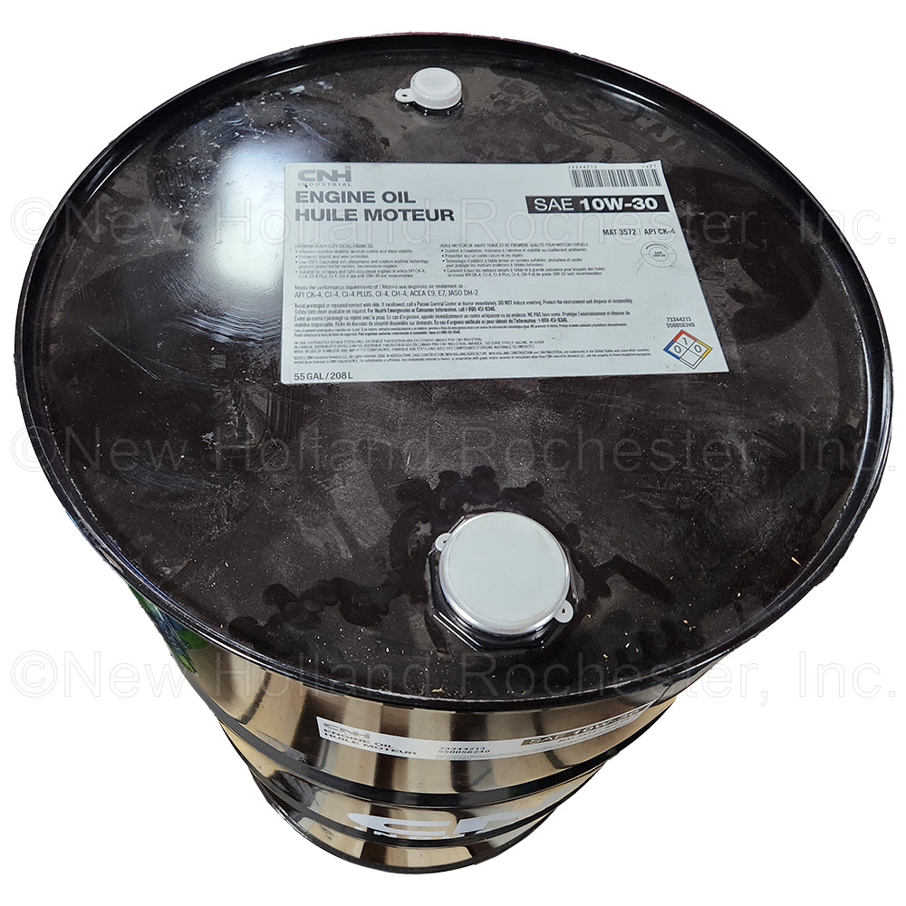 CNH Industrial 55 Gal Engine Oil SAE 10W-30 CK-4 MAT 3572 Part # 73344213 - Image 2