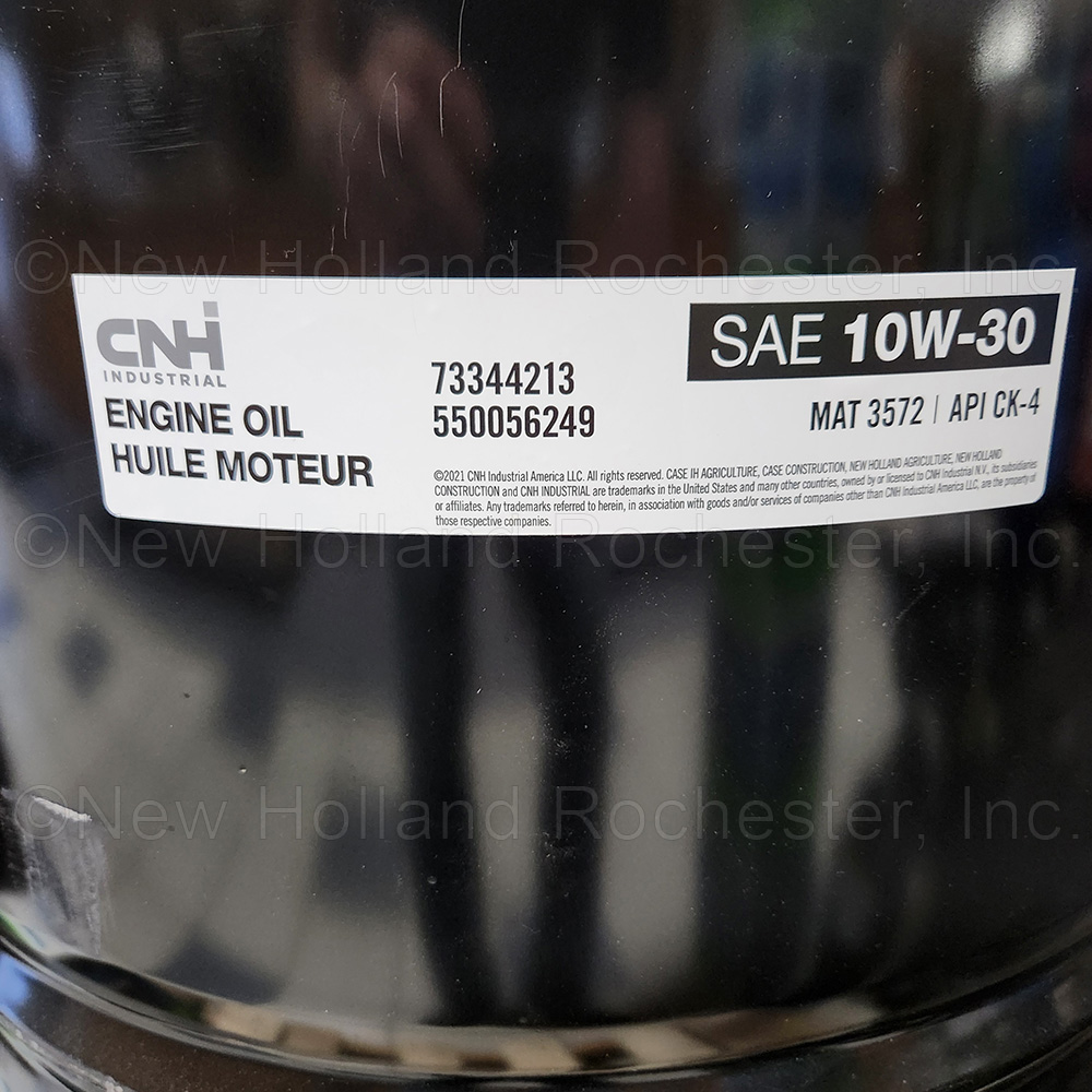 CNH Industrial 55 Gal Engine Oil SAE 10W-30 CK-4 MAT 3572 Part # 73344213 - Image 3