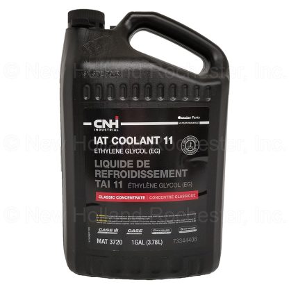 CNH Industrial 1 Gal IAT Coolant II Classic Concentrate Ethylene Glycol (EG) MAT 3720 Part # 73344406