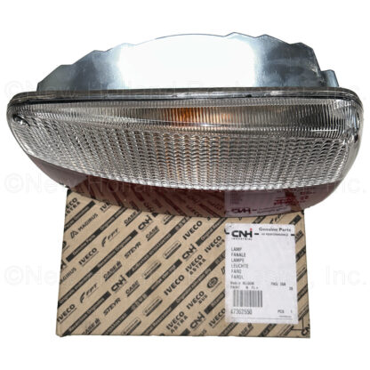 New Holland 12V / 21W Clear/Red Turn/SMV Lamp Part # 47362550