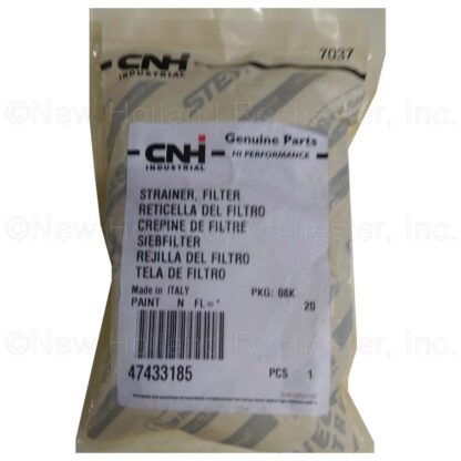 New Holland Filter Strainer Part # 47433185