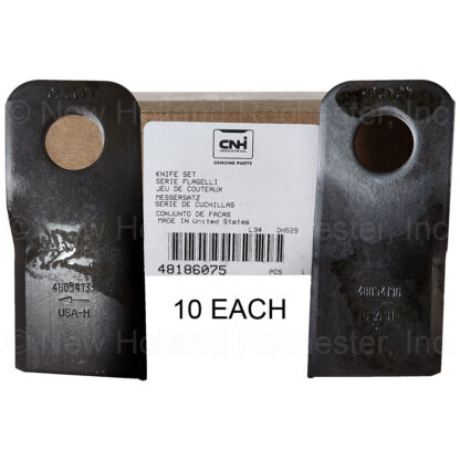New Holland 14-Degree Knife Set (10 each) Part # 48186075
