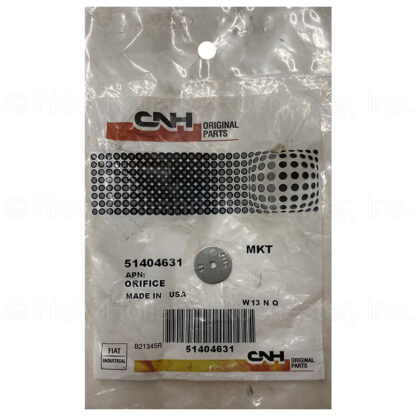 New Holland Orifice Part # 51404631