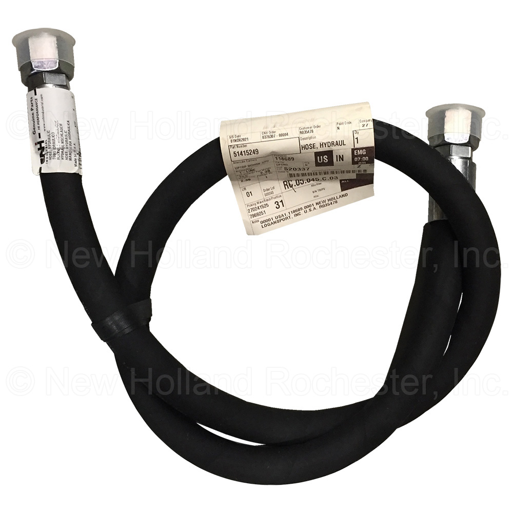 New Holland Hydraulic Hose Part 51415249 New Holland Rochester