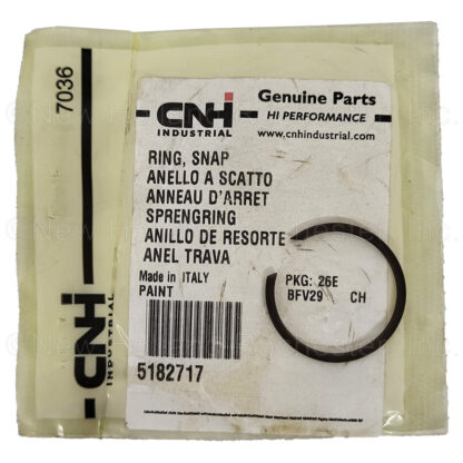 New Holland Snap Ring Part # 5182717