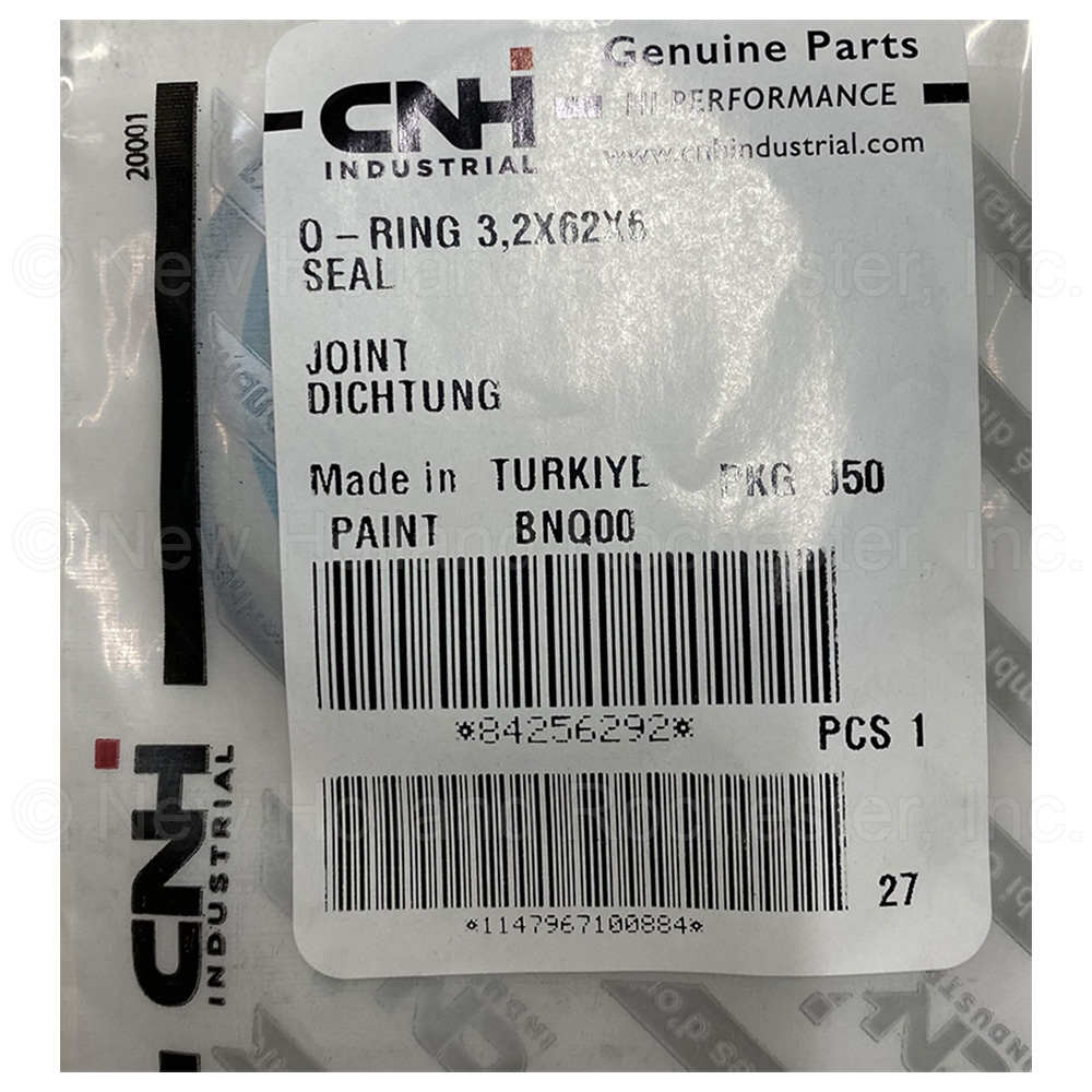 New Holland Seal Part # 84256292 - Image 2