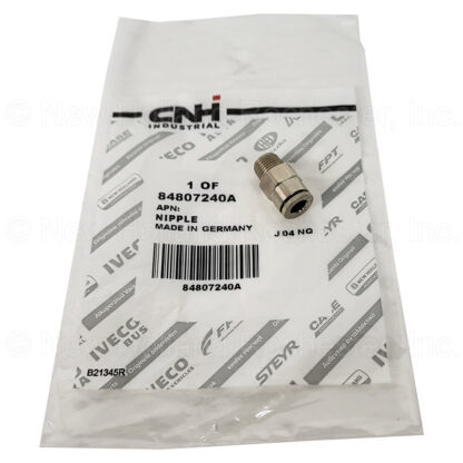 New Holland Nipple Part # 84807240A