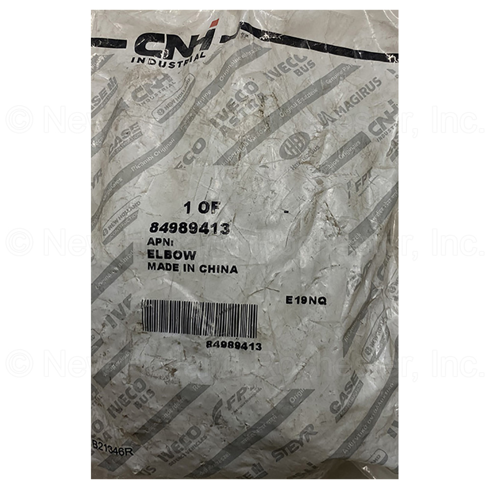 New Holland Elbow Part # 84989413 - Image 2