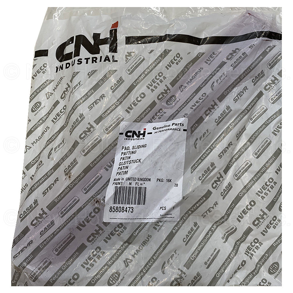 New Holland Sliding Pad Part # 85808473 - Image 2