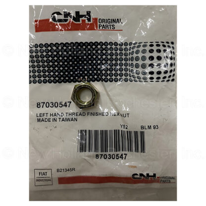 New Holland Jam Nut Part # 87030547