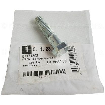 Kuhn 1/2"-13 x 2" Hex Head Screw Part # 87171802