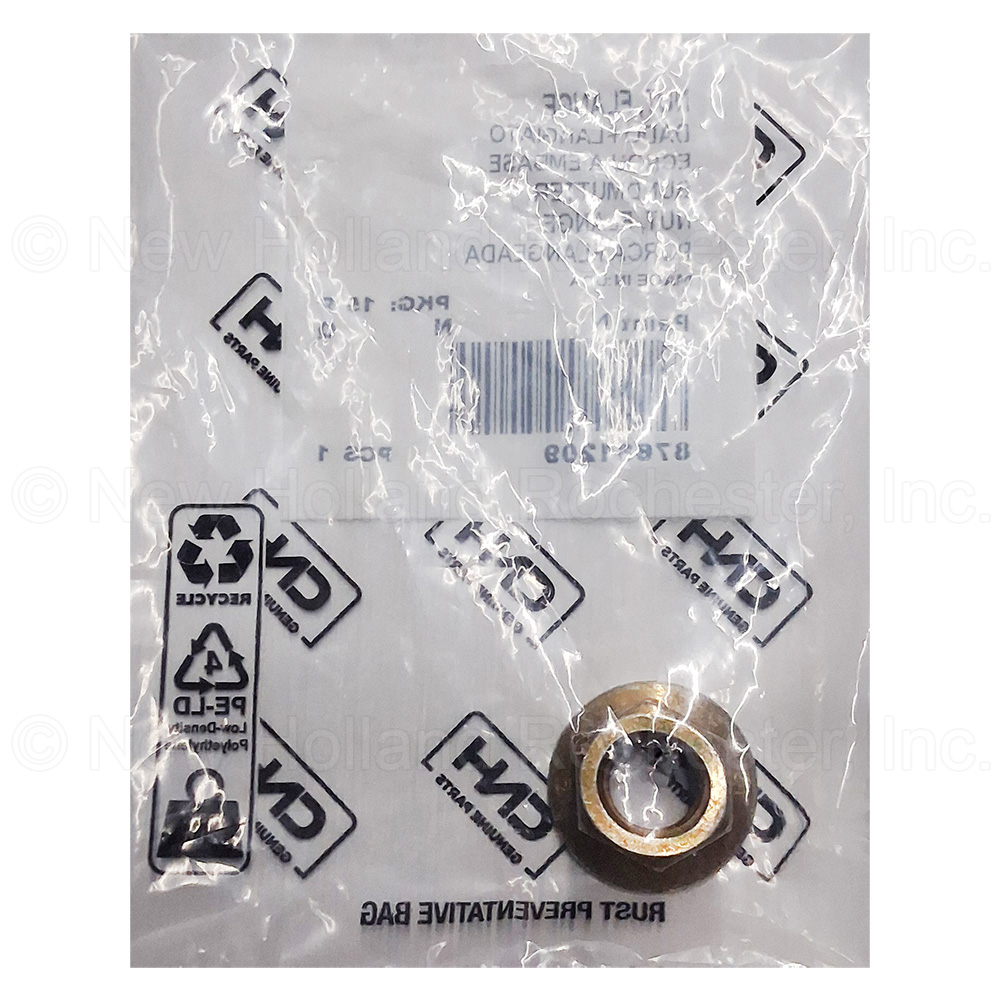 New Holland Flange Nut Part # 87681209 - Image 2