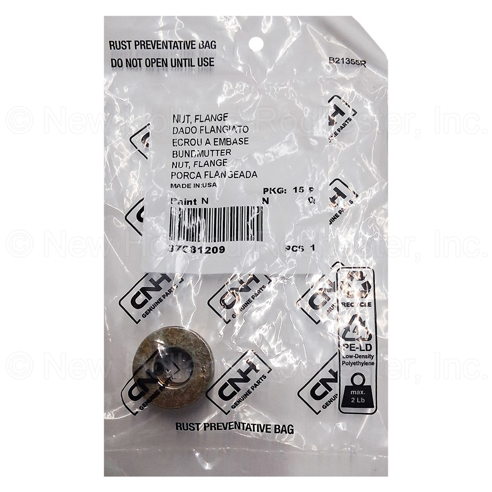 New Holland Flange Nut Part # 87681209