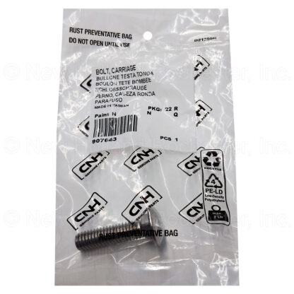 New Holland Carriage Bolt Part # 907643