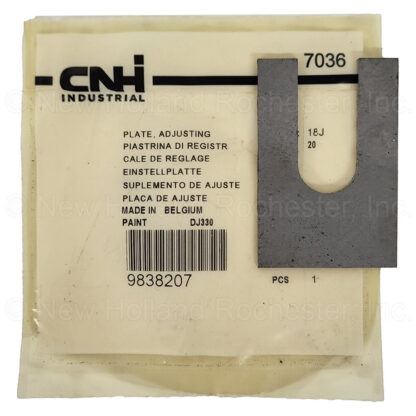 New Holland Adjusting Plate Part # 9838207