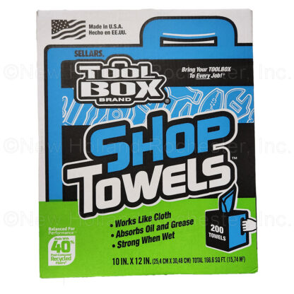 Sellars Toolbox® 200 Sheet 10" x 12" Hand Towel Center Pull Box Part # BCNH5520201-P