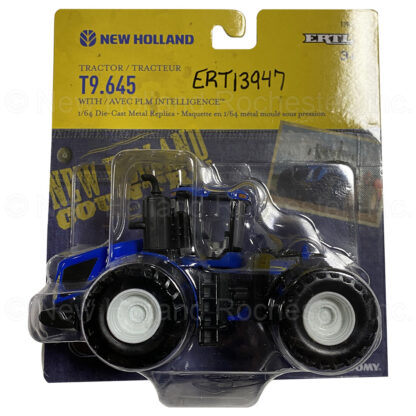 New Holland 1/64 T9.645 4WD Tractor w/ PLM Intelligence Toy Part # ERT13947