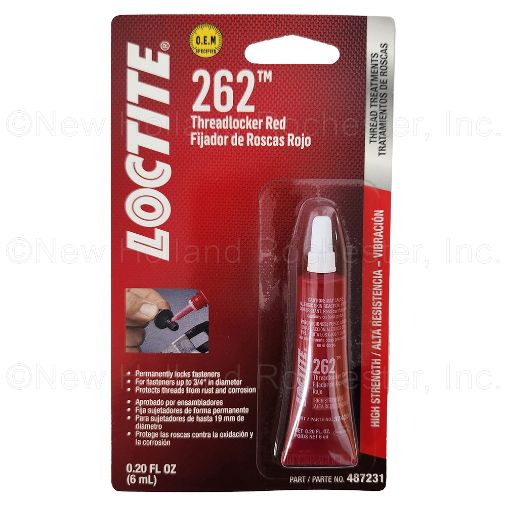 LOCTITE Threadlocker 262 6ml Tube Part # MC37420